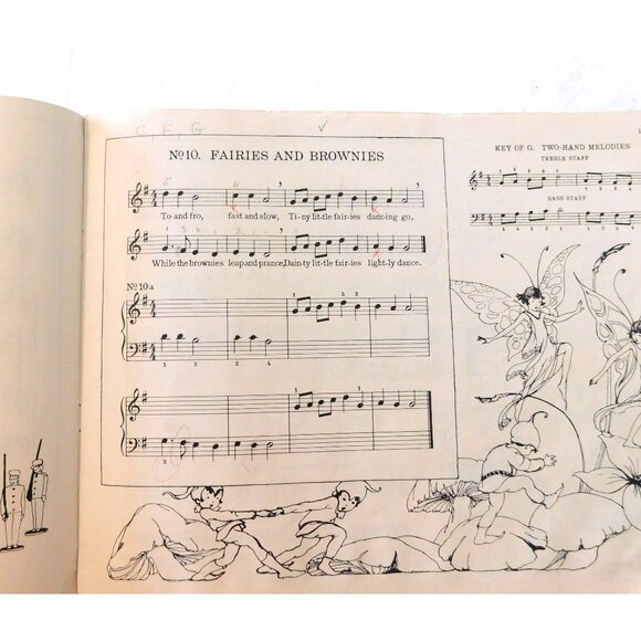 Singing and Playing Beginners Book Of The Oxford Piano Course Copyright 1928 - Picture 6 of 6